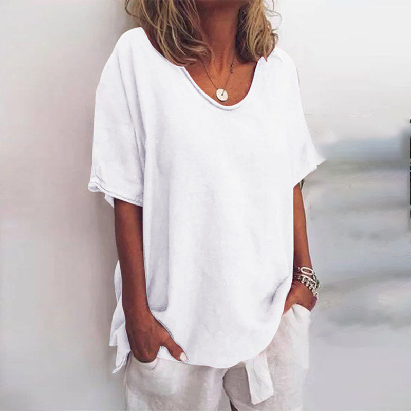 Women's Oversized Casual T-Shirt | Short Sleeve