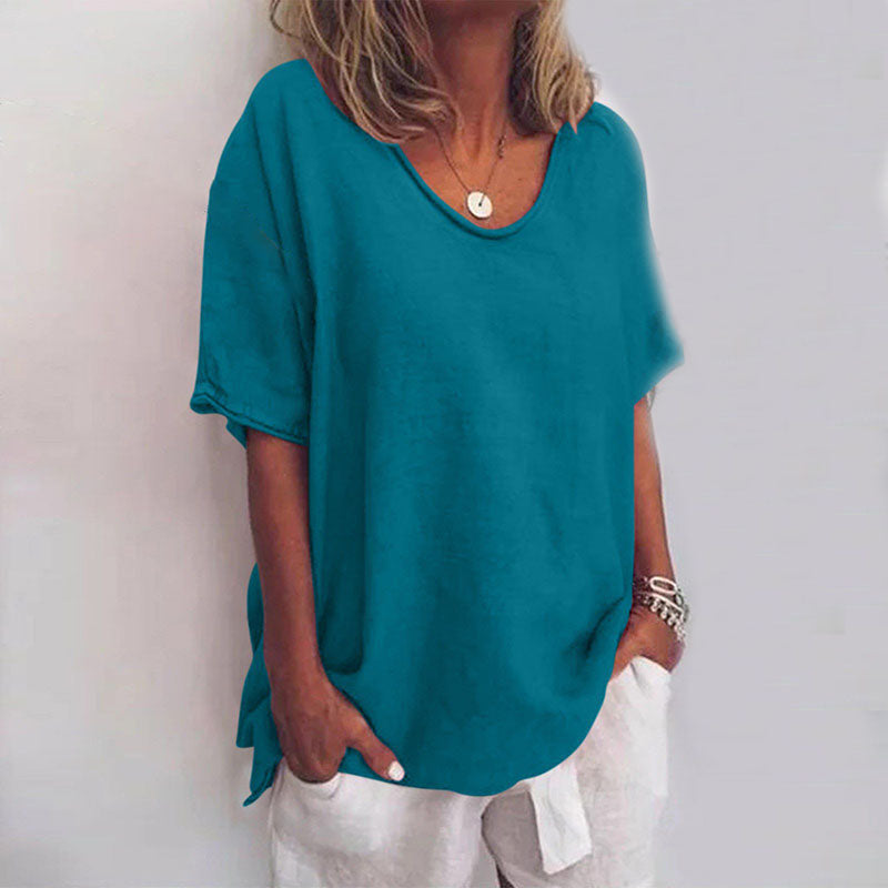 Women's Oversized Casual T-Shirt | Short Sleeve