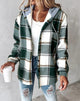 Women’s Plaid Hooded Jacket | Casual