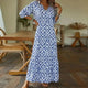 Women’s Long Sleeve Maxi Dress | Boho Chic