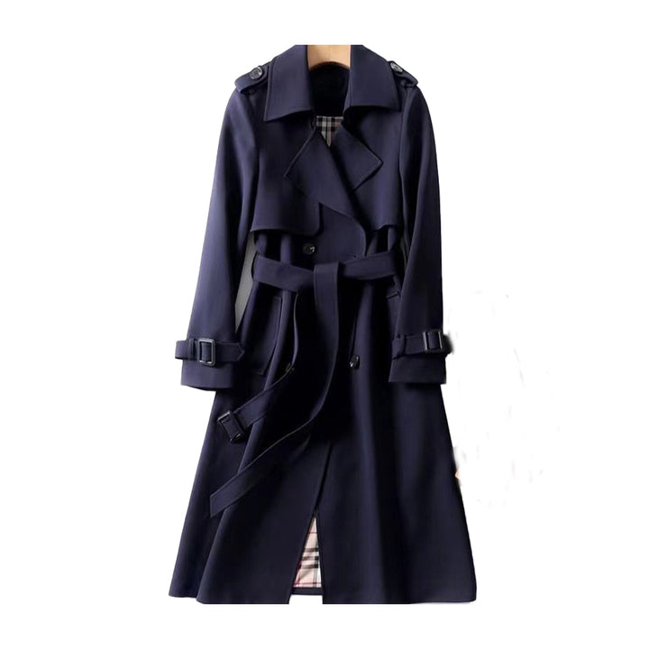 Women’s Double Breasted Belted Coat | Long Trench