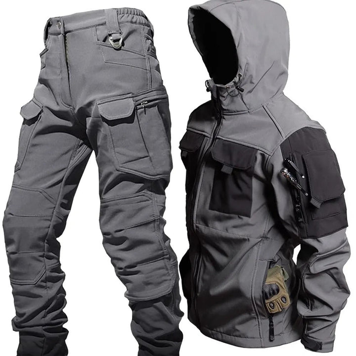 Men’s Tactical Utility Set | Hooded & Multi Pocket