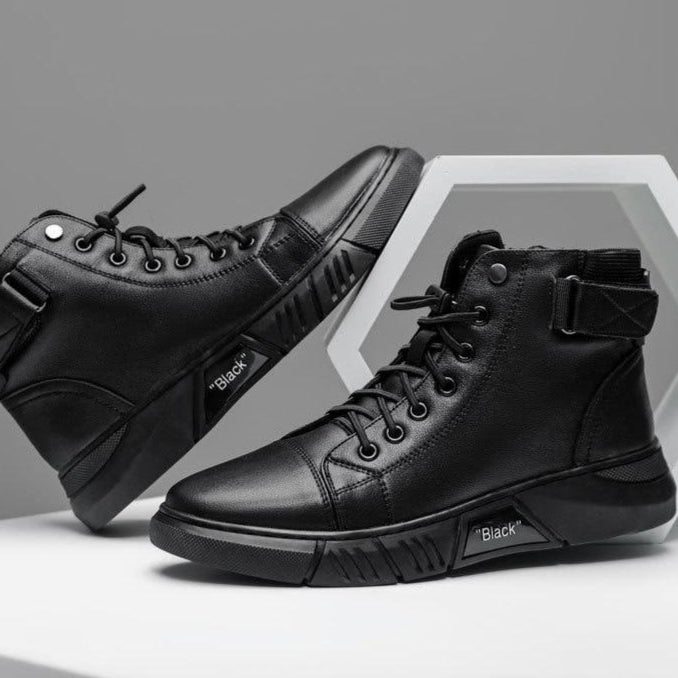 Men’s High-Top Trainers | Side Zip
