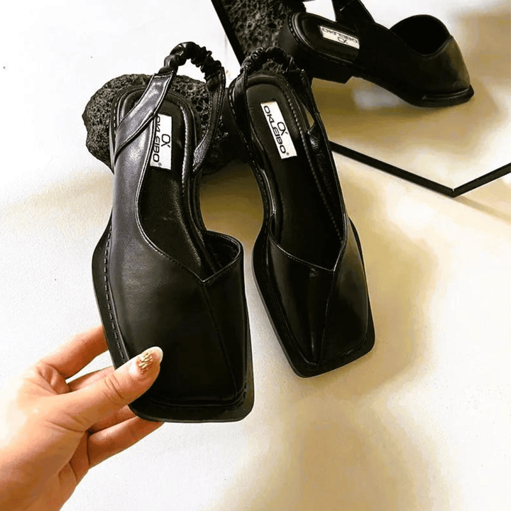 Women’s Square Toe Slip-On Flats | Comfort