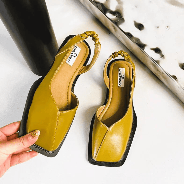 Women’s Square Toe Slip-On Flats | Comfort