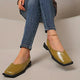 Women’s Square Toe Slip-On Flats | Comfort