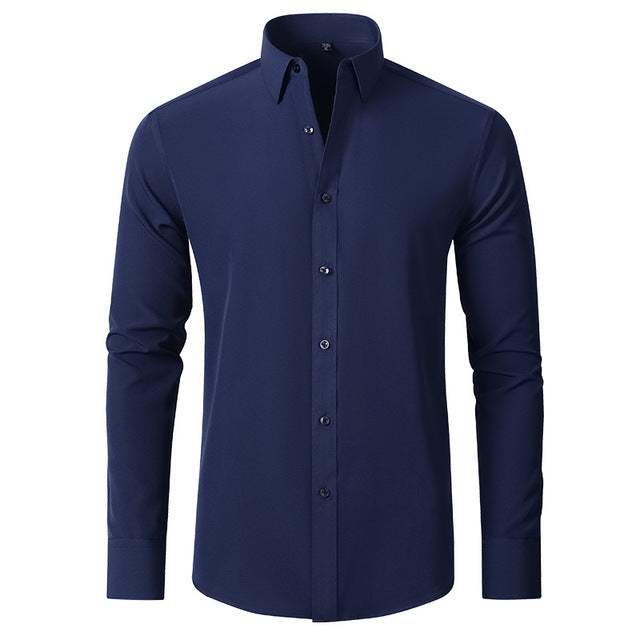 Men’s Long Sleeve Shirt | Slim Fit Tapered