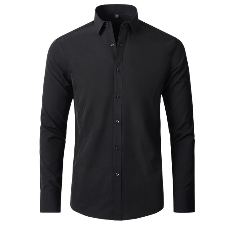 Men’s Long Sleeve Shirt | Slim Fit Tapered