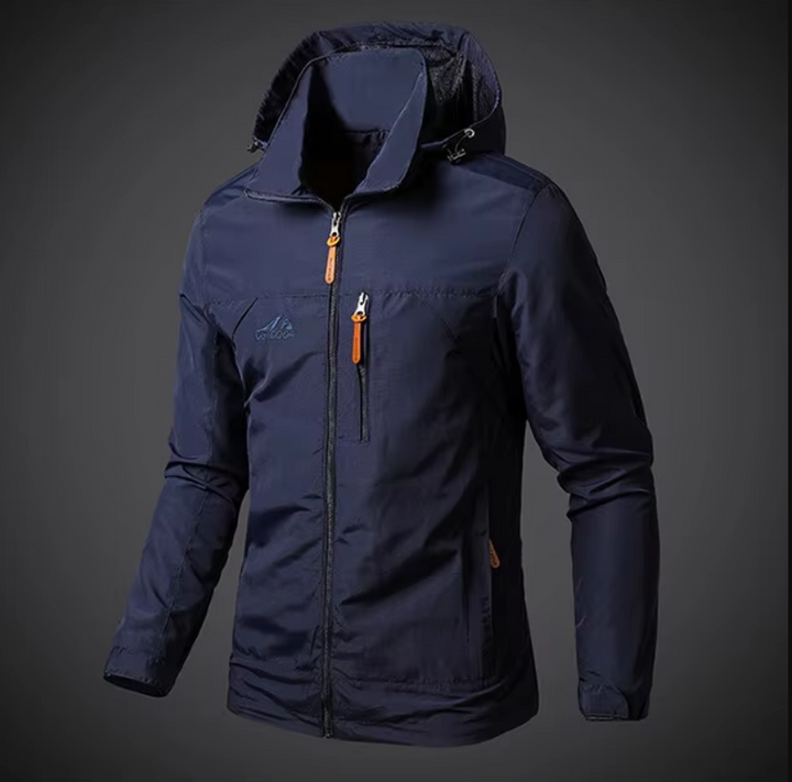 Men’s Waterproof Windbreaker Jacket | Hooded