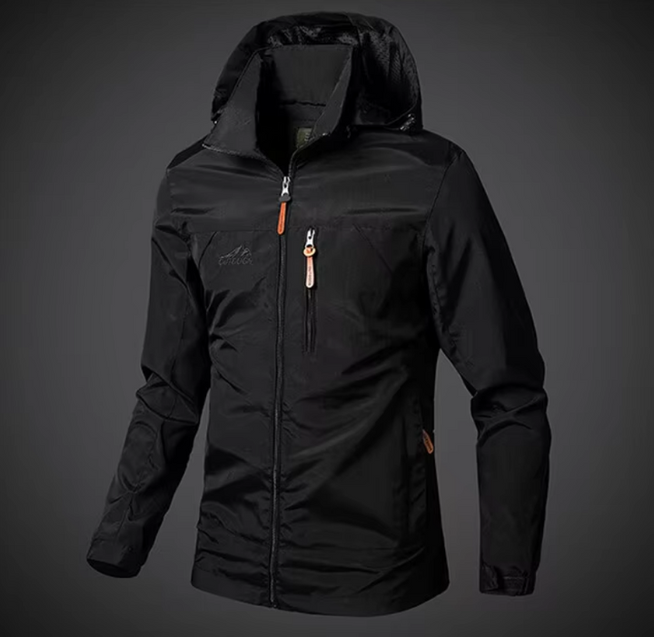 Men’s Waterproof Windbreaker Jacket | Hooded