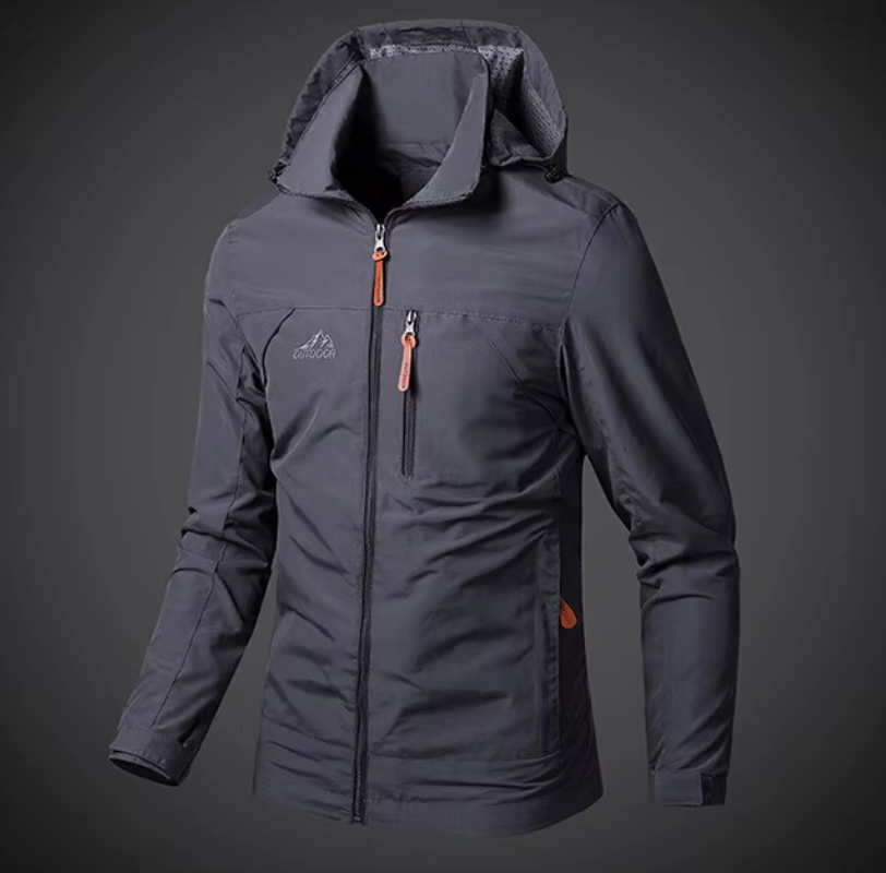 Men’s Waterproof Windbreaker Jacket | Hooded