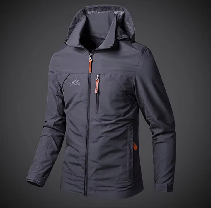 Men’s Waterproof Windbreaker Jacket | Hooded