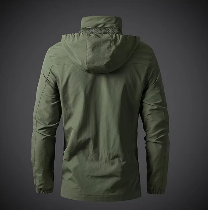 Men’s Waterproof Windbreaker Jacket | Hooded