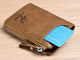 Men’s RFID Zipper Wallet | Slim Leather