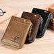 Men’s RFID Zipper Wallet | Slim Leather