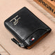 Men’s RFID Zipper Wallet | Slim Leather