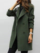 Women’s Long Buttoned Coat | Refined Style
