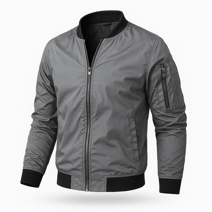 Men’s Lightweight Bomber Jacket | Classic Fit