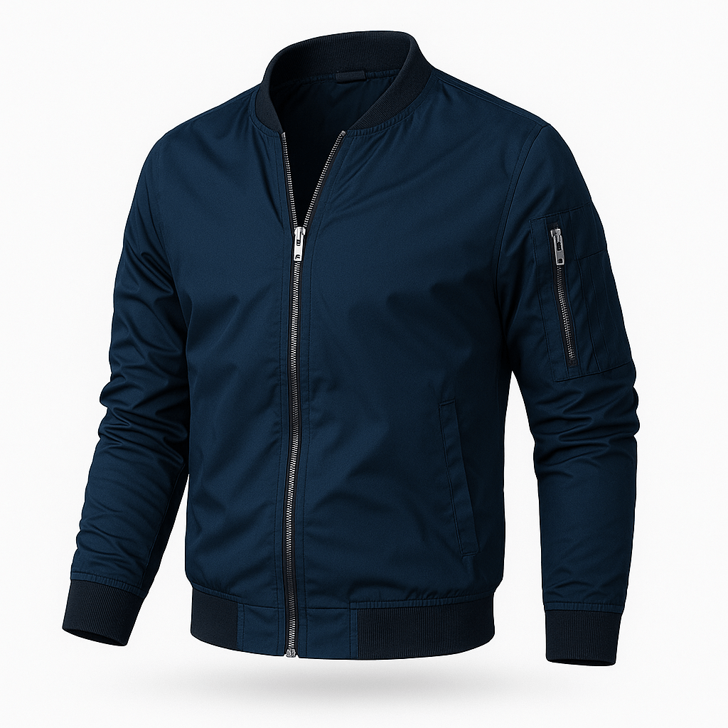 Men’s Lightweight Bomber Jacket | Classic Fit