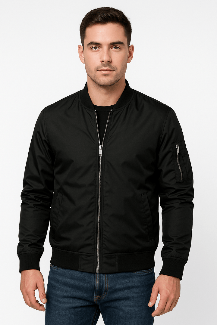 Men’s Lightweight Bomber Jacket | Classic Fit