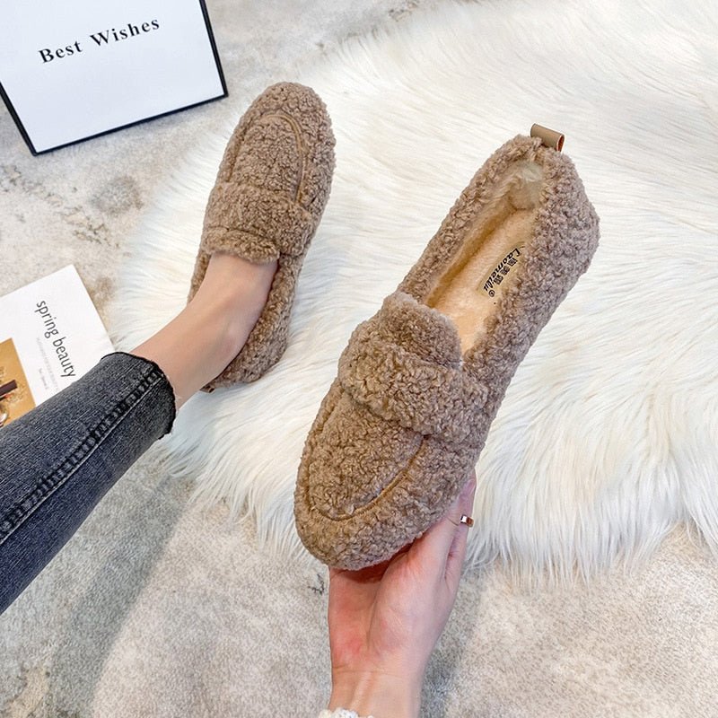 Women’s Plush Loafers | Slip-On