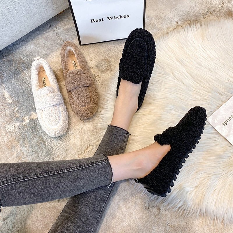Women’s Plush Loafers | Slip-On