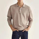 Men’s Minimalist Polo Shirt | Long Sleeve