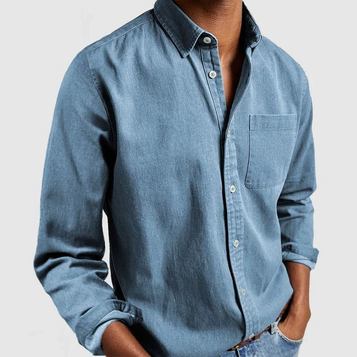 Men’s Casual Button-Up Shirt | Long Sleeve