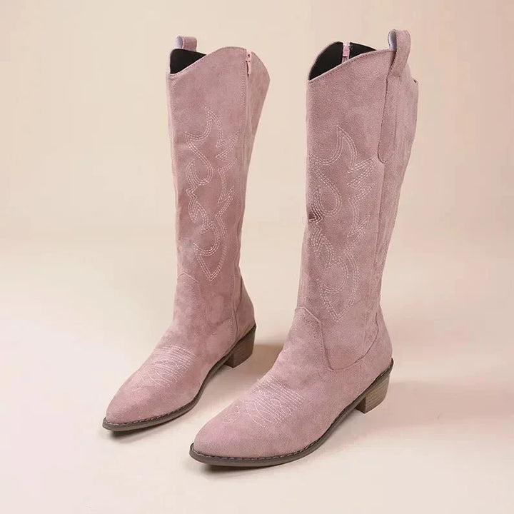 Women’s Knee-High Cowboy Boots | Pointed Toe