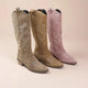 Women’s Knee-High Cowboy Boots | Pointed Toe