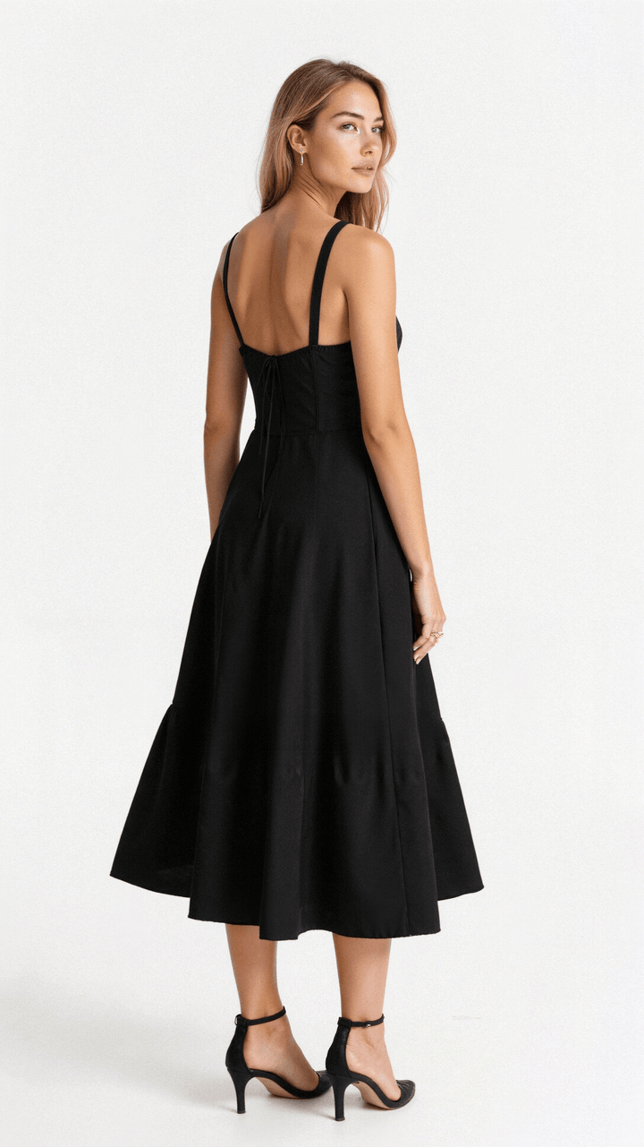 Women’s Floral Bustier Dress | Midi