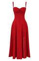 Women’s Floral Bustier Dress | Midi