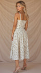 Women’s Floral Bustier Dress | Midi