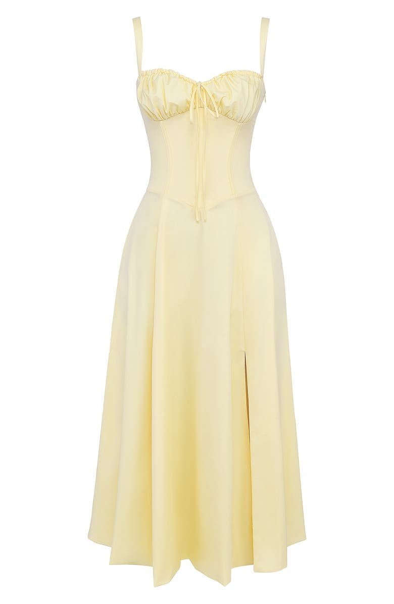 Women’s Floral Bustier Dress | Midi