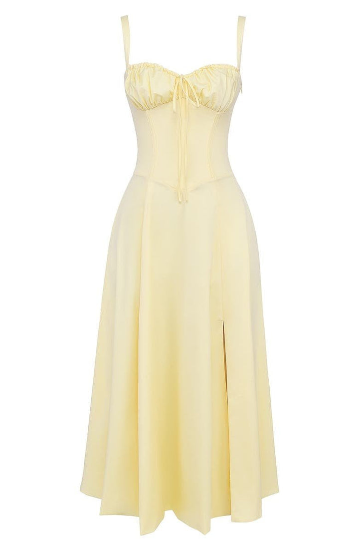 Women’s Floral Bustier Dress | Midi