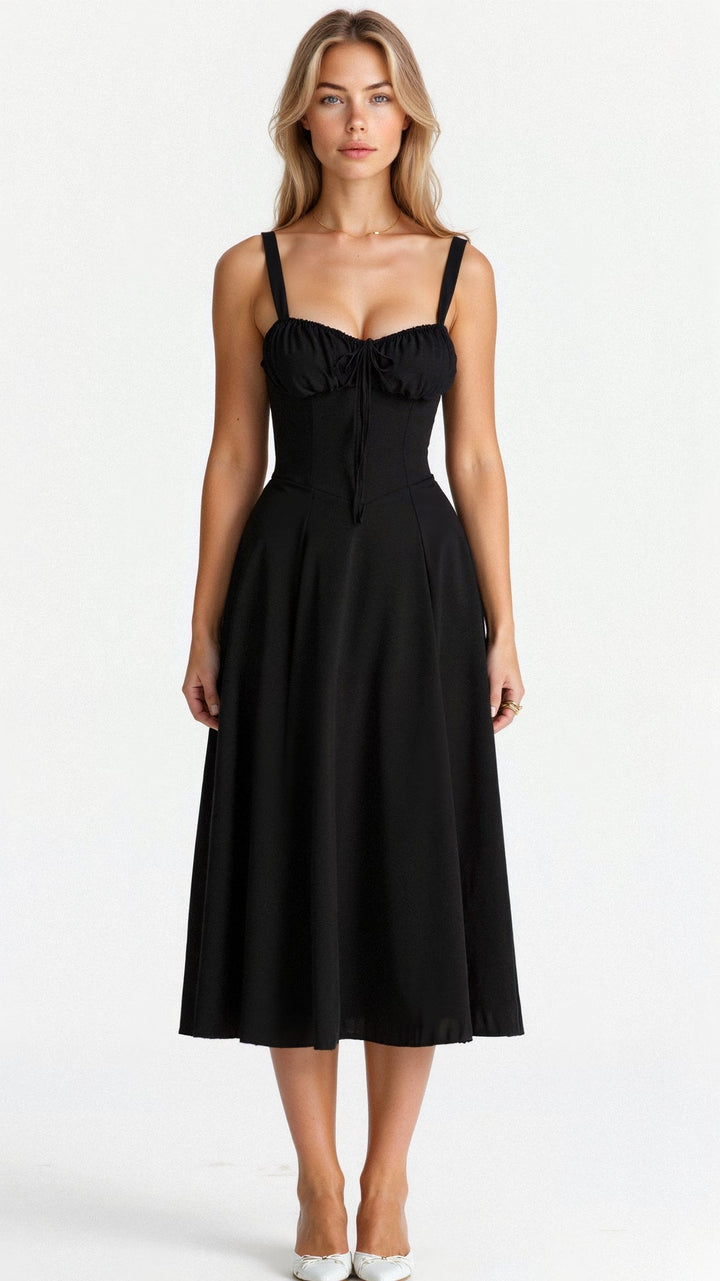 Women’s Floral Bustier Dress | Midi