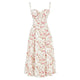 Women’s Floral Bustier Dress | Midi