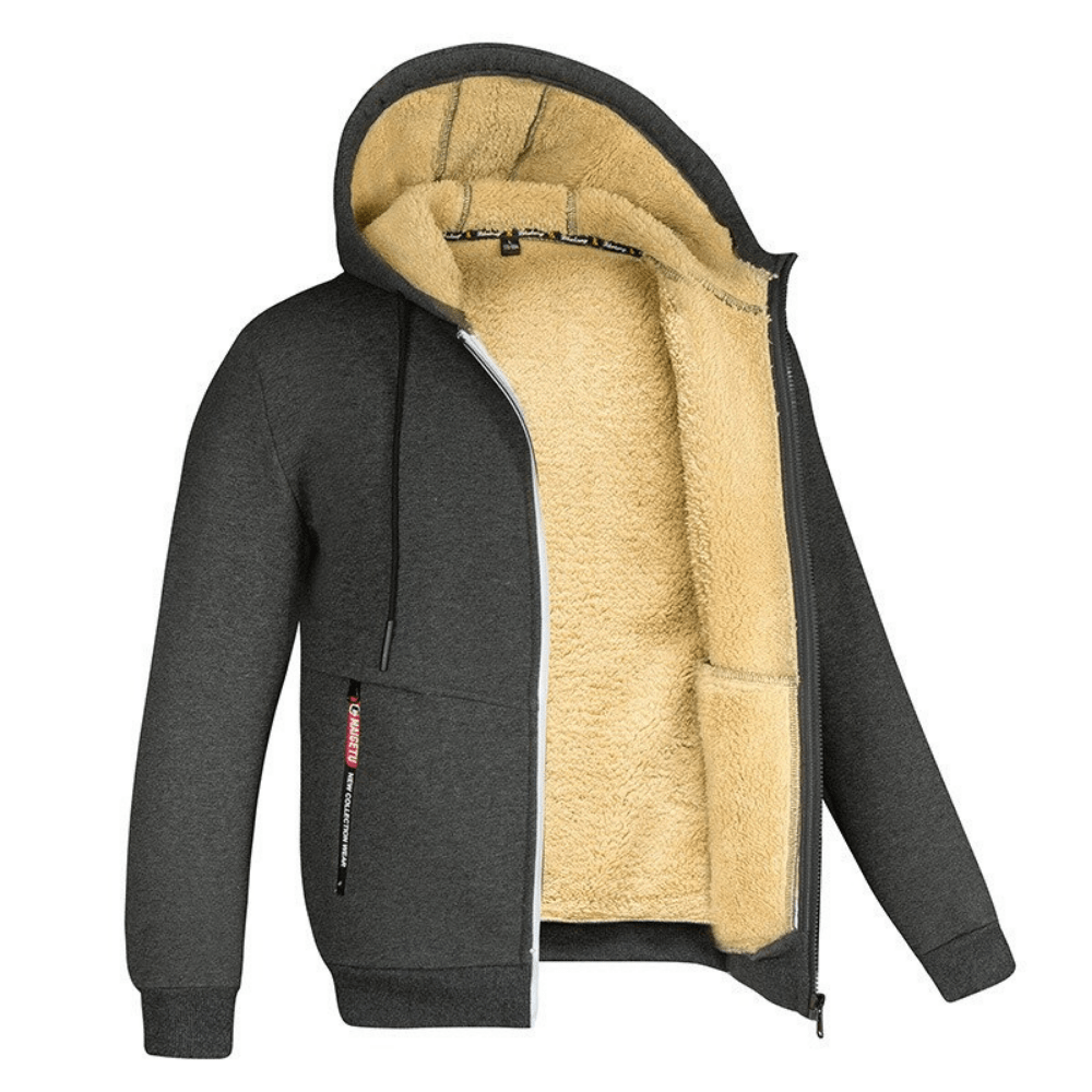 Men’s Zip-Up Hoodie | Winter