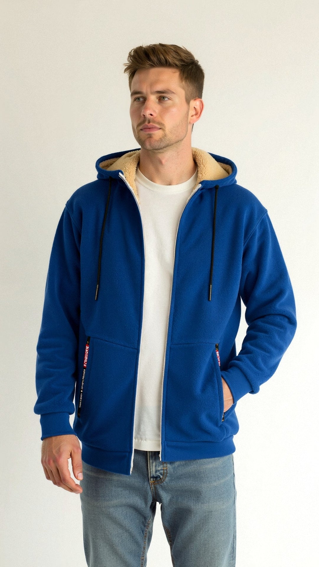 Men’s Zip-Up Hoodie | Winter