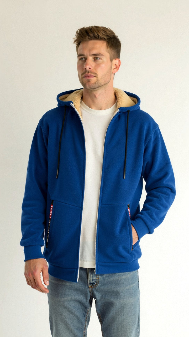 Men’s Zip-Up Hoodie | Winter