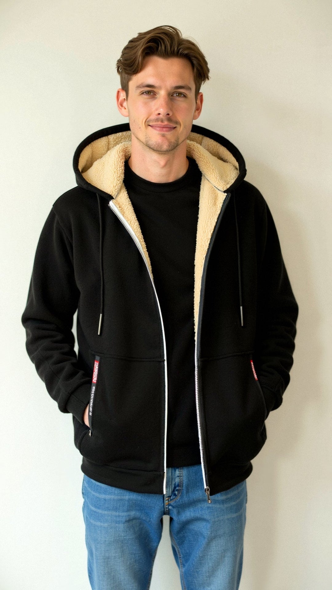 Men’s Zip-Up Hoodie | Winter