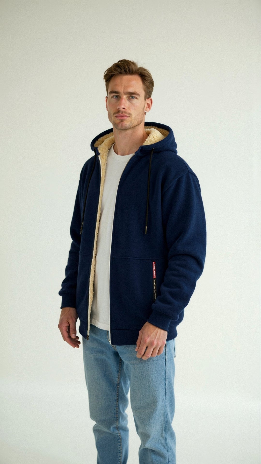 Men’s Zip-Up Hoodie | Winter