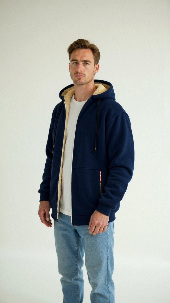 Men’s Zip-Up Hoodie | Winter