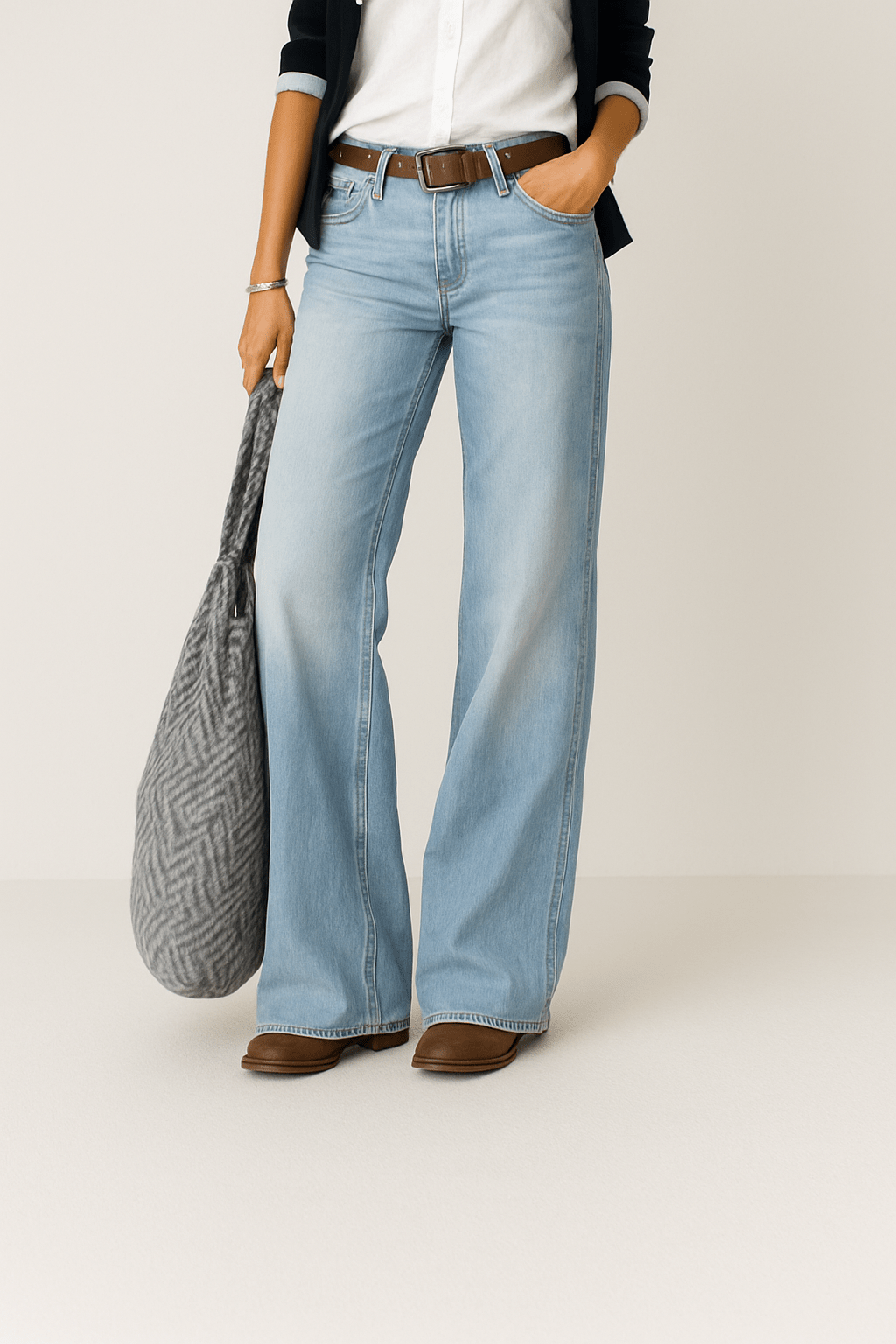 Women’s Wide Leg Jeans | High Waist