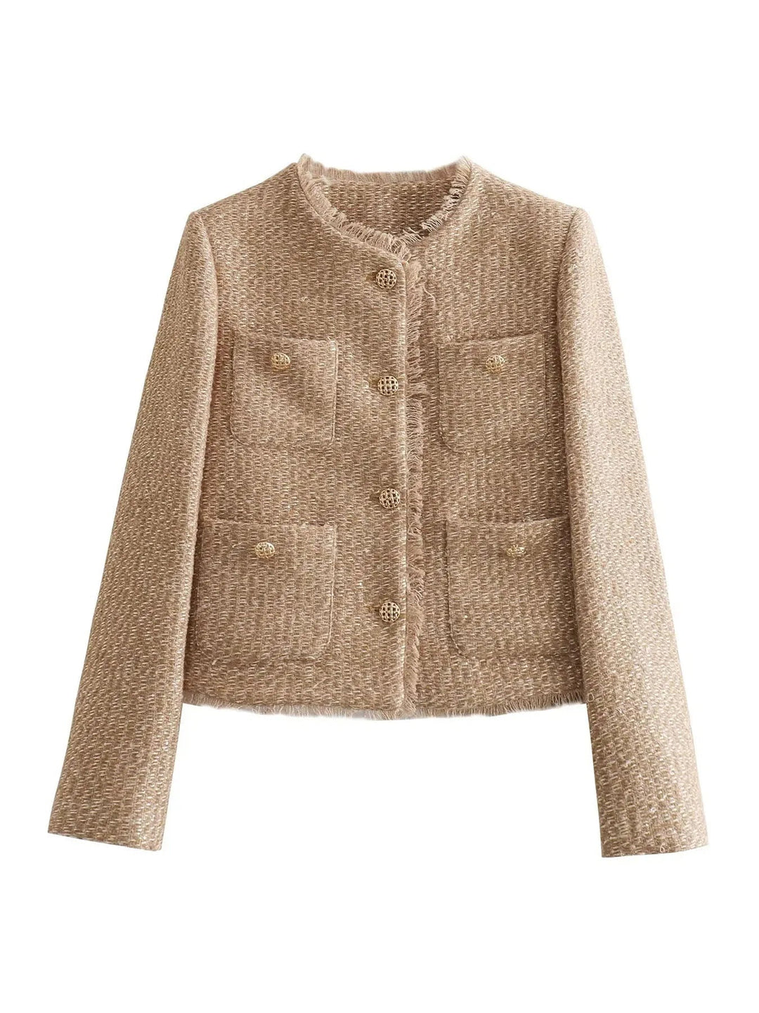 Women’s Cropped Tweed Blazer | Long