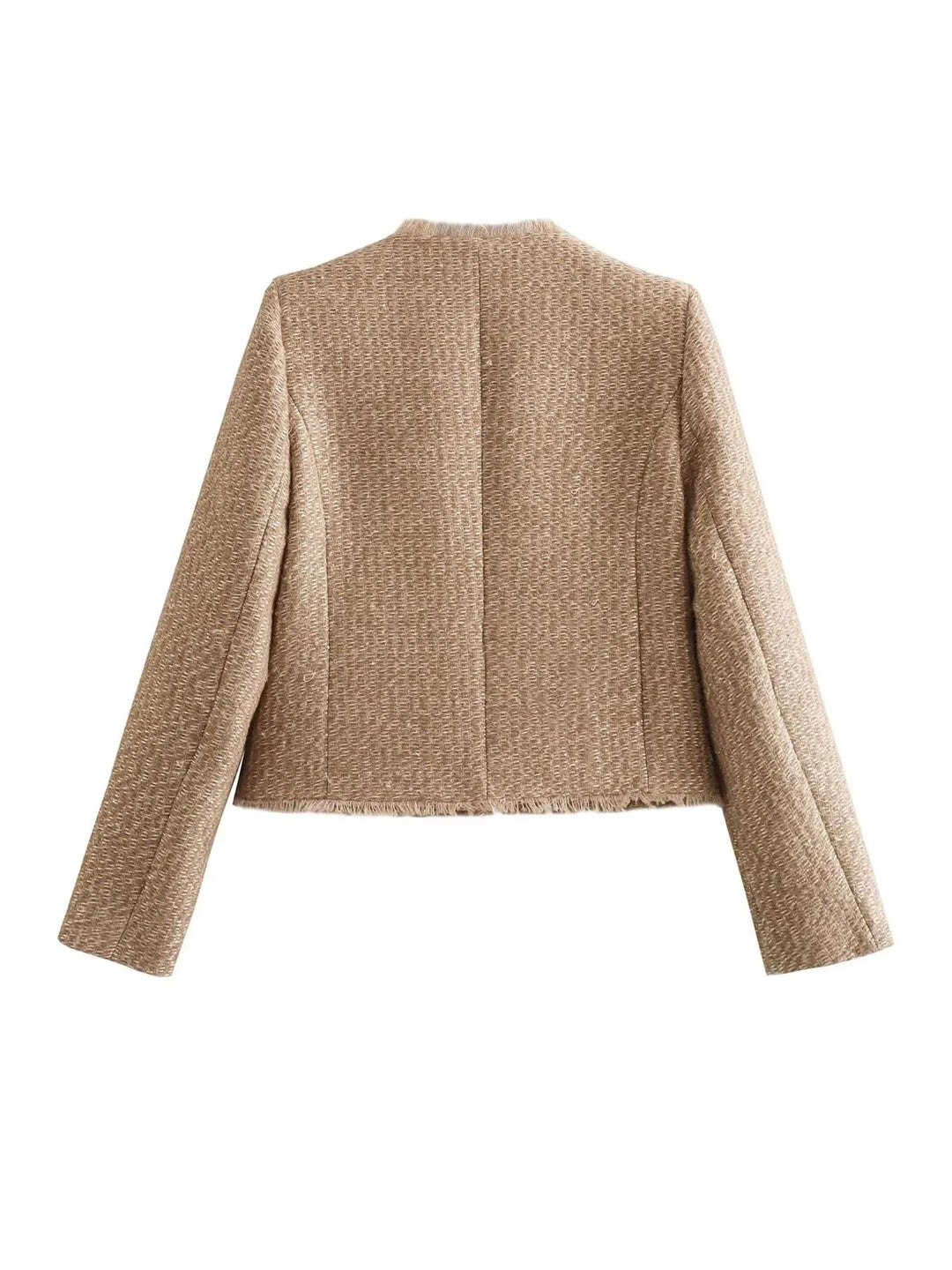 Women’s Cropped Tweed Blazer | Long