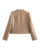 Women’s Cropped Tweed Blazer | Long