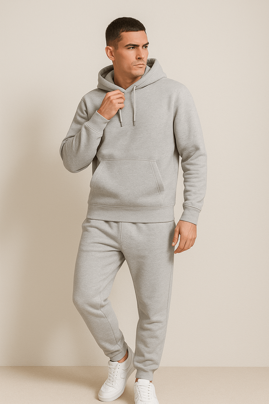 Unisex Hoodie Tracksuit Set | Casual Jogger Outfit