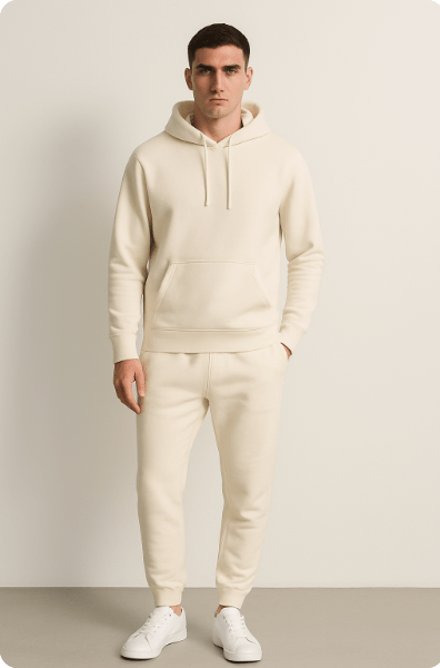 Unisex Hoodie Tracksuit Set | Casual Jogger Outfit