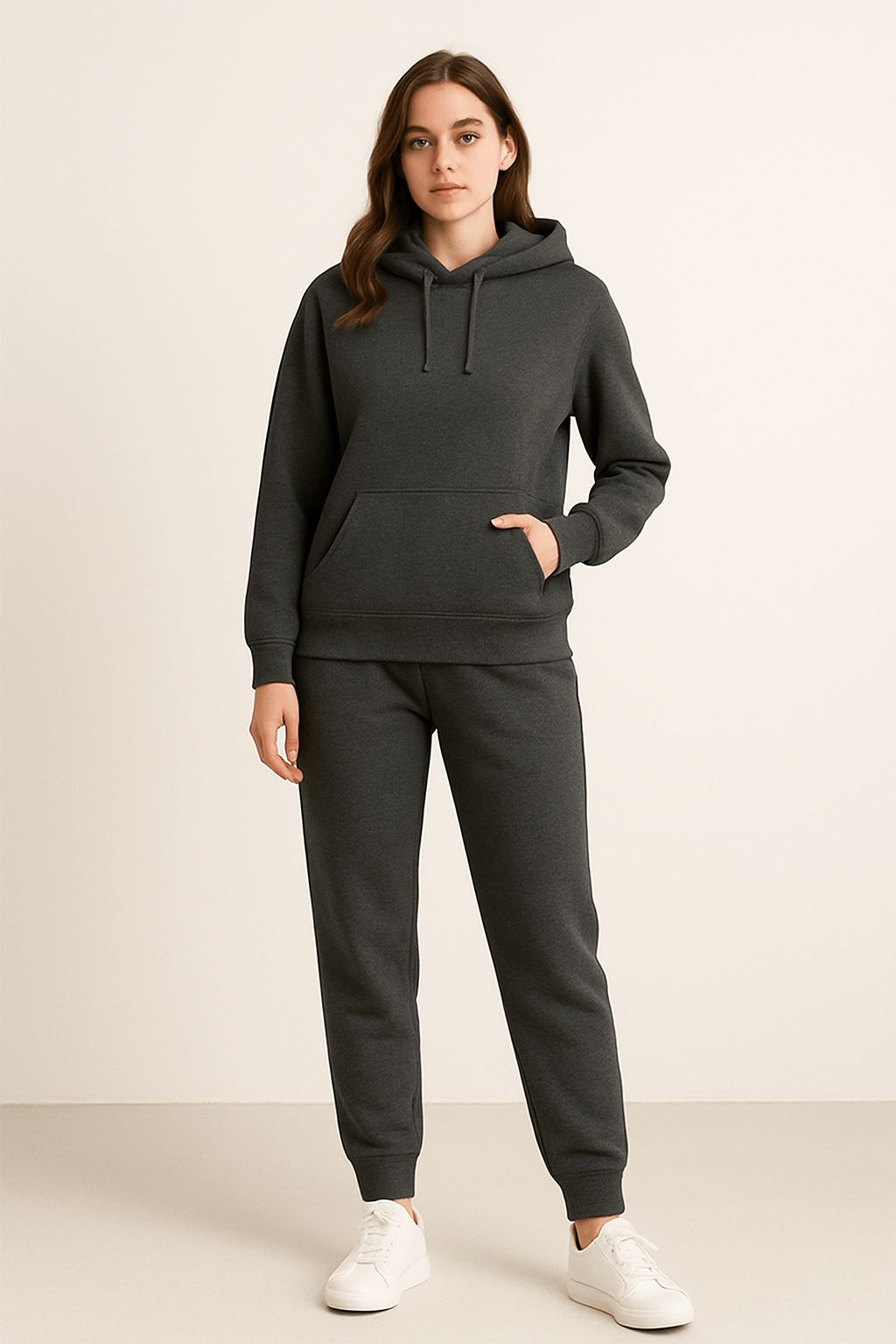 Unisex Hoodie Tracksuit Set | Casual Jogger Outfit